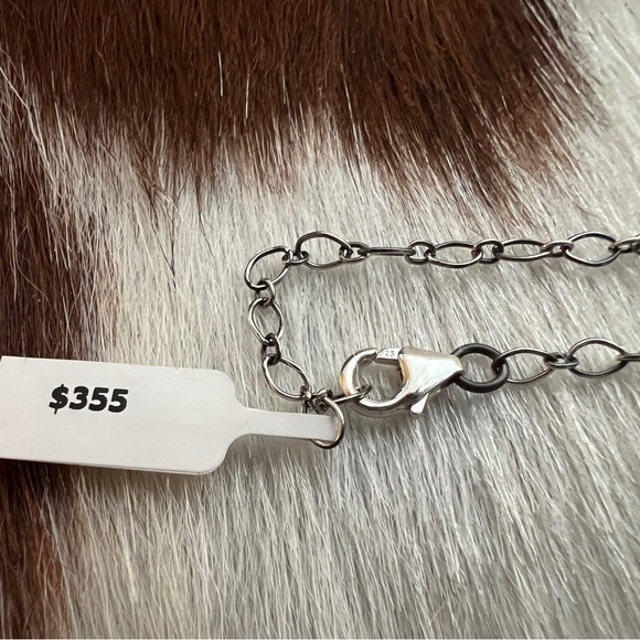 ❤️ Quality Queen Pink Conch Pendant Adjustable Necklace 18.5” Matte Sterling 10G - Picture 9 of 12